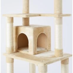 Frisco 78-in Faux Fur Cat Tree & Condo 10 Frisco 78-in Faux Fur Cat Tree & Condo -Pet Cat Supplies Shop 128068 PT3. AC SS1800 V1505930982