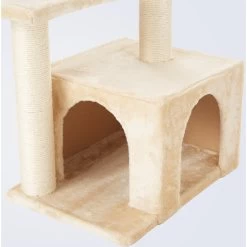 Frisco 28-in Faux Fur Cat Tree & Condo -Pet Cat Supplies Shop 128073 PT4. AC SS1800 V1584452713
