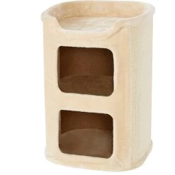 Frisco 24-in 2-Story Faux Fur Cat Condo -Pet Cat Supplies Shop 128083 PT5. AC SS1800 V1584453167