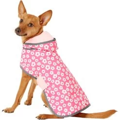 Frisco Lightweight Reversible Packable Travel Dog Raincoat -Pet Cat Supplies Shop 153649 PT2. AC SS1800 V1551230599