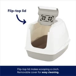 Frisco Flip Top Hooded Cat Litter Box, Gray, Large, 22-in 10 Frisco Flip Top Hooded Cat Litter Box, Gray, Large, 22-in -Pet Cat Supplies Shop 155654 PT3. AC SS1800 V1675279989