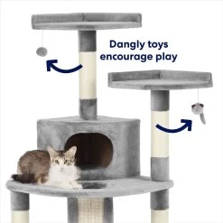 Frisco 48-in Faux Fur Cat Tree & Condo 9 Frisco 48-in Faux Fur Cat Tree & Condo -Pet Cat Supplies Shop 163748 PT2. AC SS1800 V1667227026