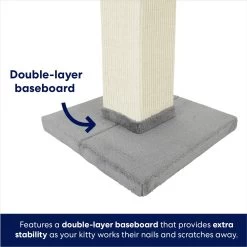 Frisco 33.5-in Sisal Cat Scratching Post -Pet Cat Supplies Shop 163749 PT3. AC SS1800 V1667226990