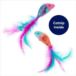 Frisco Sparkle Fish Plush Cat Toy With Catnip -Pet Cat Supplies Shop 166361 PT2. AC SS1800 V1686579217