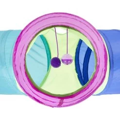 Frisco Foldable Play Tri-Tunnel Cat Toy -Pet Cat Supplies Shop 166382 PT3. AC SS1800 V1668737518