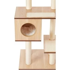 Frisco 47.5-in Modern Cat Tree & Condo -Pet Cat Supplies Shop 177904 PT2. AC SS1800 V1584452278