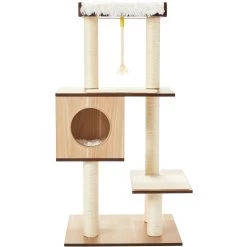 Frisco 47.5-in Modern Cat Tree & Condo -Pet Cat Supplies Shop 177904 PT3. AC SS1800 V1584452582