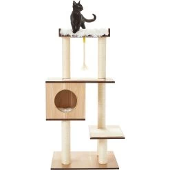 Frisco 47.5-in Modern Cat Tree & Condo -Pet Cat Supplies Shop 177904 PT4. AC SS1800 V1584453102