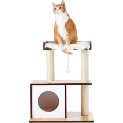 Frisco 28.5-in Modern Cat Tree & Condo 12 Frisco 28.5-in Modern Cat Tree & Condo -Pet Cat Supplies Shop 177907 PT4. AC SS1800 V1584453118