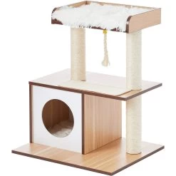 Frisco 28.5-in Modern Cat Tree & Condo 13 Frisco 28.5-in Modern Cat Tree & Condo -Pet Cat Supplies Shop 177907 PT5. AC SS1800 V1584453388