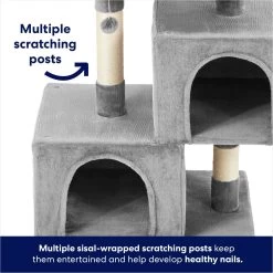 Frisco 33-in Faux Fur Cat Tree & Condo -Pet Cat Supplies Shop 180389 PT2. AC SS1800 V1667227240