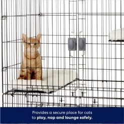 Frisco Collapsible Wire Cat Cage Playpen -Pet Cat Supplies Shop 185867 PT4. AC SS1800 V1671120932