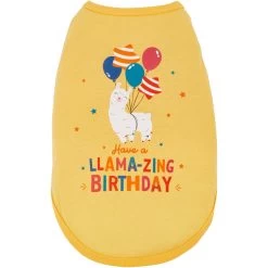 Frisco Llama-zing Birthday Dog & Cat T-Shirt -Pet Cat Supplies Shop 191240 PT2. AC SS1800 V1582053523