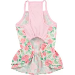 Frisco Pink Floral Dog & Cat Dress -Pet Cat Supplies Shop 191295 PT3. AC SS1800 V1637658712
