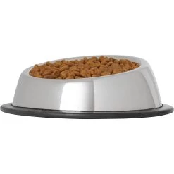 Frisco Stainless Steel Taper Non-Skid Cat Bowl -Pet Cat Supplies Shop 204467 PT2. AC SS1800 V1598449858