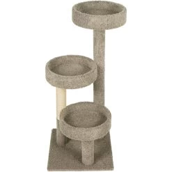 Frisco 50-in Real Carpet Wooden Cat Tree -Pet Cat Supplies Shop 208930 PT3. AC SS1800 V1589221426