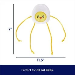 Frisco Plush Dangly Egg Buddy Cat Toy With Catnip -Pet Cat Supplies Shop 213844 PT1. AC SS1800 V1691784030