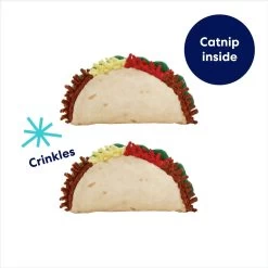 Frisco Taco Plush Cat Toy With Catnip -Pet Cat Supplies Shop 213856 PT2. AC SS1800 V1691784248