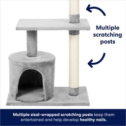 Frisco 38-in Cat Tree With Condo, Top Perch & Toy 9 Frisco 38-in Cat Tree With Condo, Top Perch & Toy -Pet Cat Supplies Shop 214377 PT3. AC SS1800 V1667227088