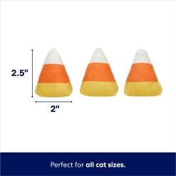 Frisco Halloween Candy Corn Plush Cat Toy With Catnip 7 Frisco Halloween Candy Corn Plush Cat Toy With Catnip -Pet Cat Supplies Shop 218645 PT1. AC SS1800 V1689877948