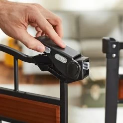 Frisco Wood Accents Extra Tall Auto-close Dog Gate -Pet Cat Supplies Shop 221968 PT2. AC SS1800 V1595282174