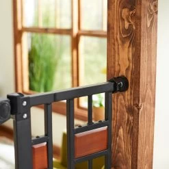 Frisco Wood Accents Extra Tall Auto-close Dog Gate -Pet Cat Supplies Shop 221968 PT3. AC SS1800 V1595282171
