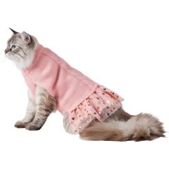 Frisco Cable Knit Dog & Cat Sweater Dress -Pet Cat Supplies Shop 223706 PT2. AC SS1800 V1608819438
