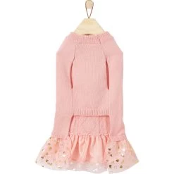 Frisco Cable Knit Dog & Cat Sweater Dress -Pet Cat Supplies Shop 223706 PT4. AC SS1800 V1599055287