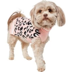 Frisco Leopard Print Dog & Cat Sweater -Pet Cat Supplies Shop 223755 PT2. AC SS1800 V1599500522