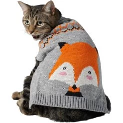 Frisco Fox Dog & Cat Sweater -Pet Cat Supplies Shop 223811 PT2. AC SS1800 V1599408379