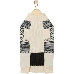 Frisco Black & Cream Turtleneck Sweater 13 Frisco Black & Cream Turtleneck Sweater -Pet Cat Supplies Shop 223850 PT4. AC SS1800 V1599055254