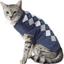 Frisco Argyle Dog & Cat Sweater 11 Frisco Argyle Dog & Cat Sweater -Pet Cat Supplies Shop 223858 PT2. AC SS1800 V1599748854