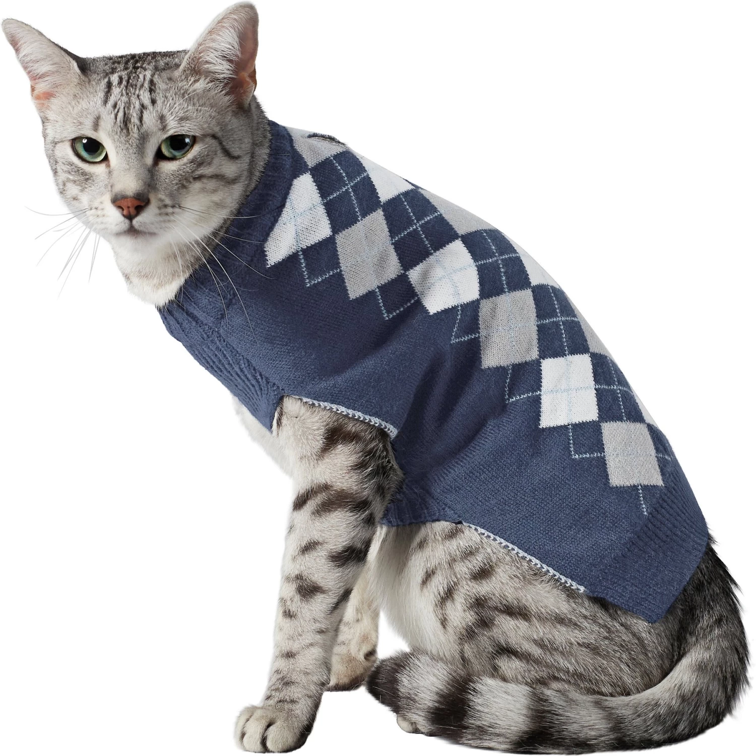 Frisco Argyle Dog & Cat Sweater 5 Frisco Argyle Dog & Cat Sweater - Image 3