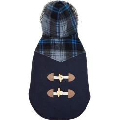 Frisco Plaid Hooded Insulated Dog & Cat Peacoat -Pet Cat Supplies Shop 223874 PT5. AC SS1800 V1599160901