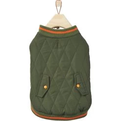 Frisco Mediumweight Insulated Quilted Bomber Dog & Cat Coat -Pet Cat Supplies Shop 223977 PT3. AC SS1800 V1599054413