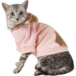 Frisco Sequin Dog & Cat Hoodie -Pet Cat Supplies Shop 224200 PT2. AC SS1800 V1637648530