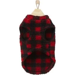 Frisco Ultra Lightweight Plaid Dog & Cat Fleece Vest -Pet Cat Supplies Shop 224280 PT4. AC SS1800 V1599006380