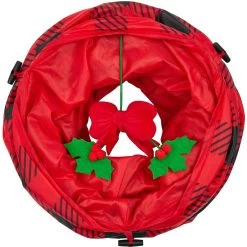 Frisco Holiday Buffalo Plaid Foldable Play Tunnel Cat Toy With Catnip 10 Frisco Holiday Buffalo Plaid Foldable Play Tunnel Cat Toy With Catnip -Pet Cat Supplies Shop 228549 PT3. AC SS1800 V1632773016