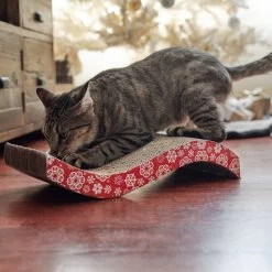 Frisco Holiday Wave Cat Scratcher Toy With Catnip -Pet Cat Supplies Shop 233287 PT2. AC SS1800 V1602172537