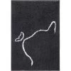 Frisco Microfiber Chenille Cat Silhouette Litter Mat