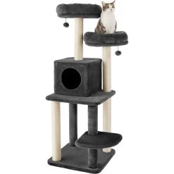 Frisco 55-in Faux Fur Cat Tree & Condo 10 Frisco 55-in Faux Fur Cat Tree & Condo -Pet Cat Supplies Shop 236542 PT2. AC SS1800 V1615987418