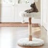 Frisco Natural Wood Modern Cat Tree With Toy, Ivory, Small -Pet Cat Supplies Shop 236559 MAIN. AC SS1800 V1616521933