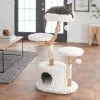 Frisco Natural Wood Modern Cat Tree With Toy, Ivory, Large -Pet Cat Supplies Shop 236563 MAIN. AC SS1800 V1616522232