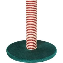 Frisco Holiday 29.5-in Candy Cane Sisal Cat Scratching Post With Toy -Pet Cat Supplies Shop 236565 PT5. AC SS1800 V1601330796