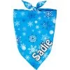 Frisco Blue Snowflakes Personalized Dog & Cat Bandana 2 Frisco Blue Snowflakes Personalized Dog & Cat Bandana -Pet Cat Supplies Shop 242803 MAIN. AC SS1800 V1600114285
