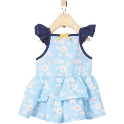 Frisco Blue Daisies Dog & Cat Dress -Pet Cat Supplies Shop 249045 PT3. AC SS1800 V1644447096