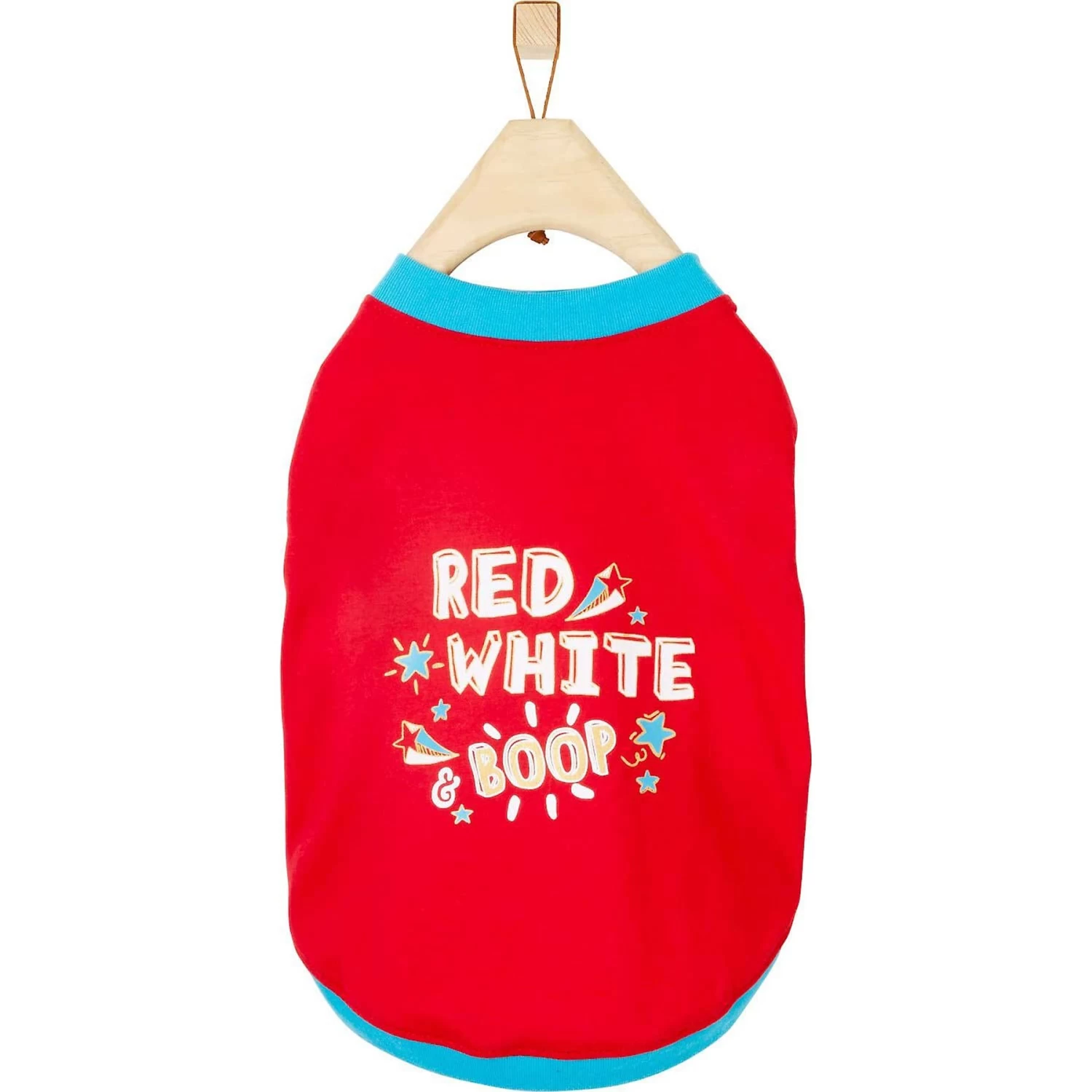 Frisco Red, White & Boop Dog & Cat T-Shirt 3 Frisco Red, White & Boop Dog & Cat T-Shirt