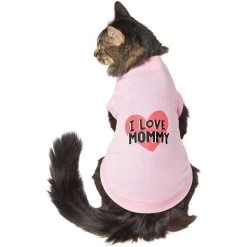 Frisco I Love Mommy Dog & Cat T-Shirt -Pet Cat Supplies Shop 249271 PT2. AC SS1800 V1624611464