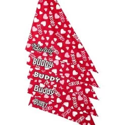 Frisco XOXO Hearts Personalized Dog & Cat Bandana 15 Frisco XOXO Hearts Personalized Dog & Cat Bandana -Pet Cat Supplies Shop 254203 PT4. AC SS1800 V1632418571