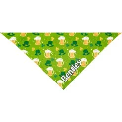 Frisco Green Ale Personalized Dog & Cat Bandana -Pet Cat Supplies Shop 254207 PT3. AC SS1800 V1618510611